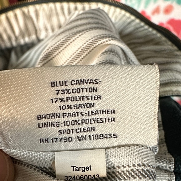 Hearth & Hand Blue Tote Bag - Picture 5 of 7